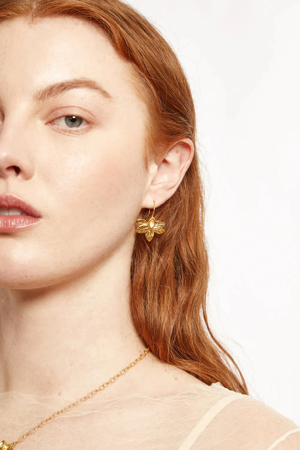 Sylve Earrings ~ Citrine