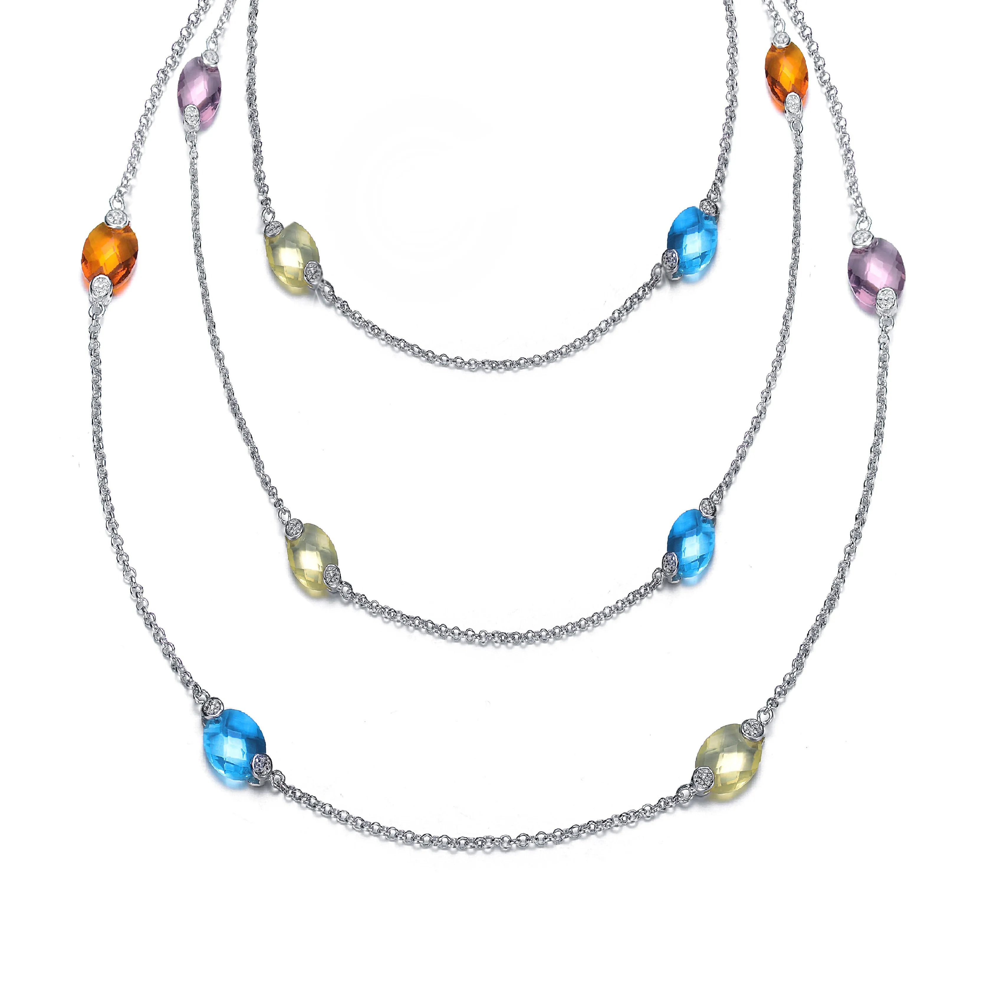 Sylvie Layered Multicolor Necklace