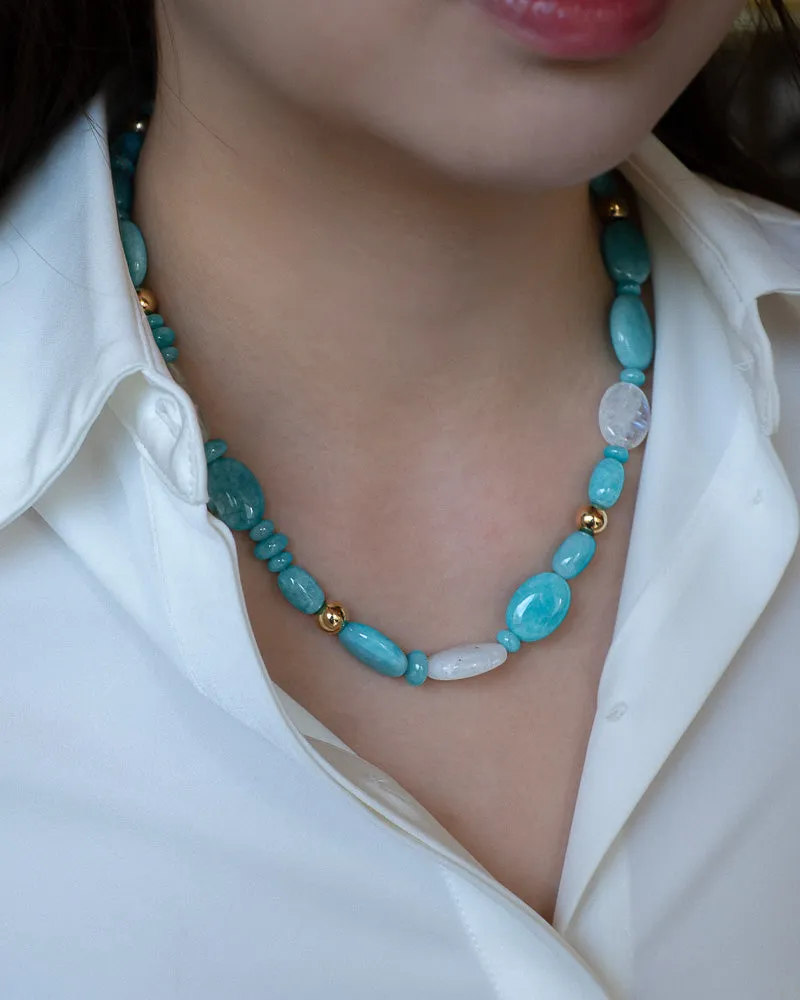 The Blue Danube Amazonite Necklace