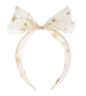 The Moonlight Tulle Headband - Gold - KIDS