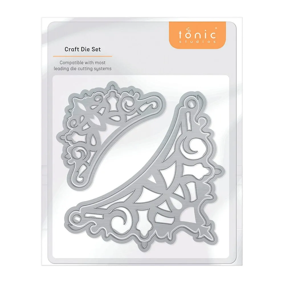 Tiara Corner Pair Die Set - 4714E