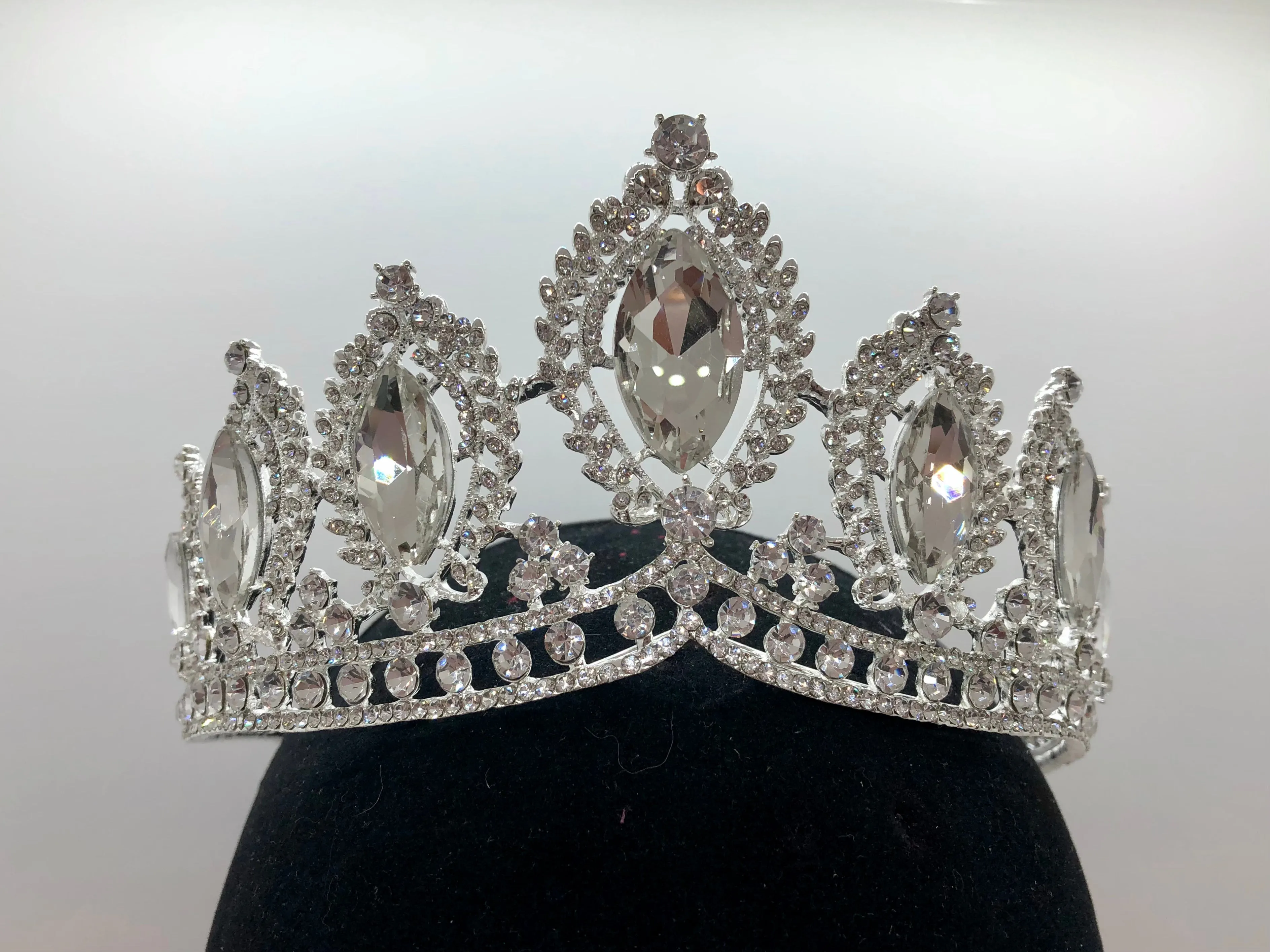 Tiara - Silver and Crystal Rhinestone