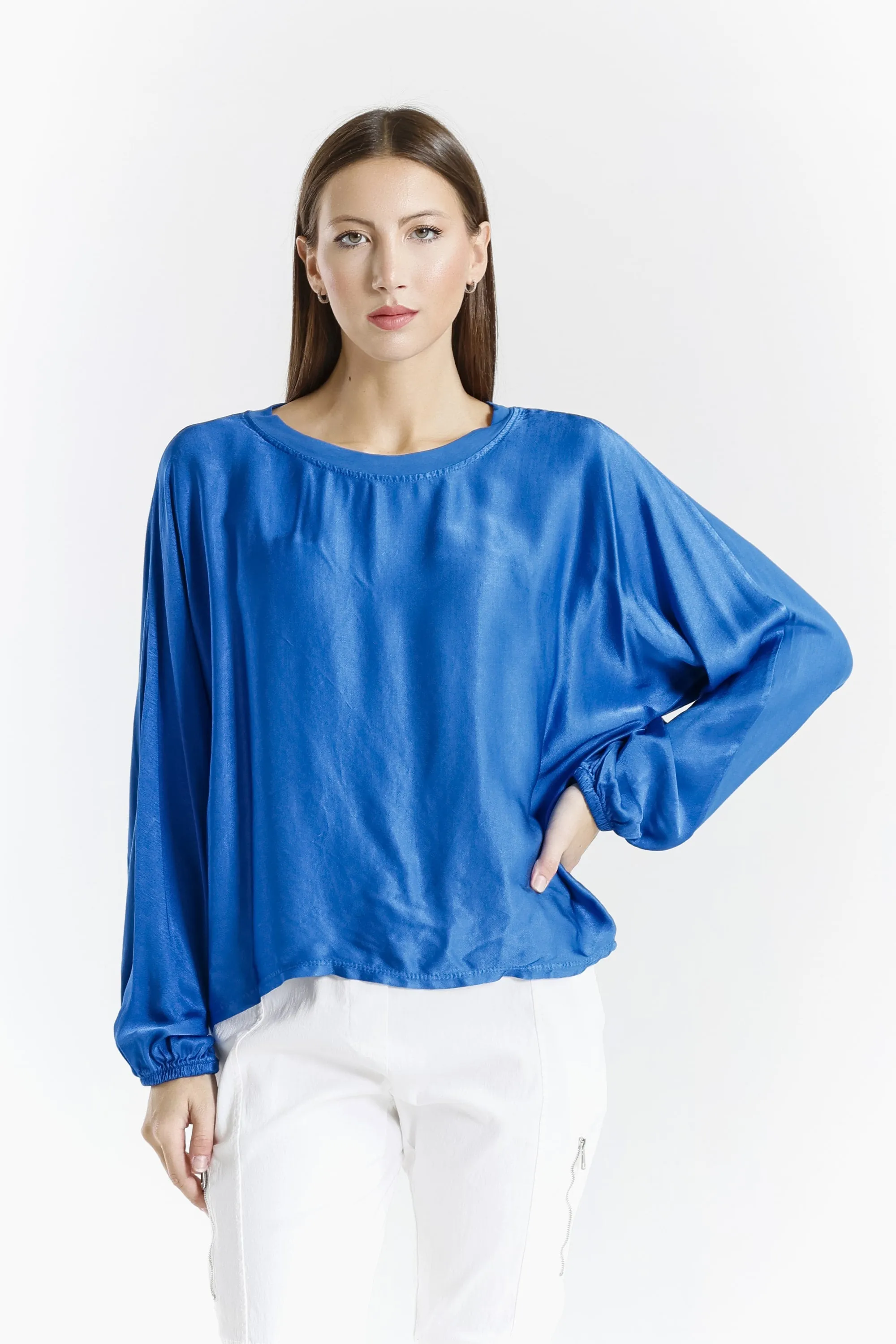 Tiara Viscose Sheen Blouse (BLS238)