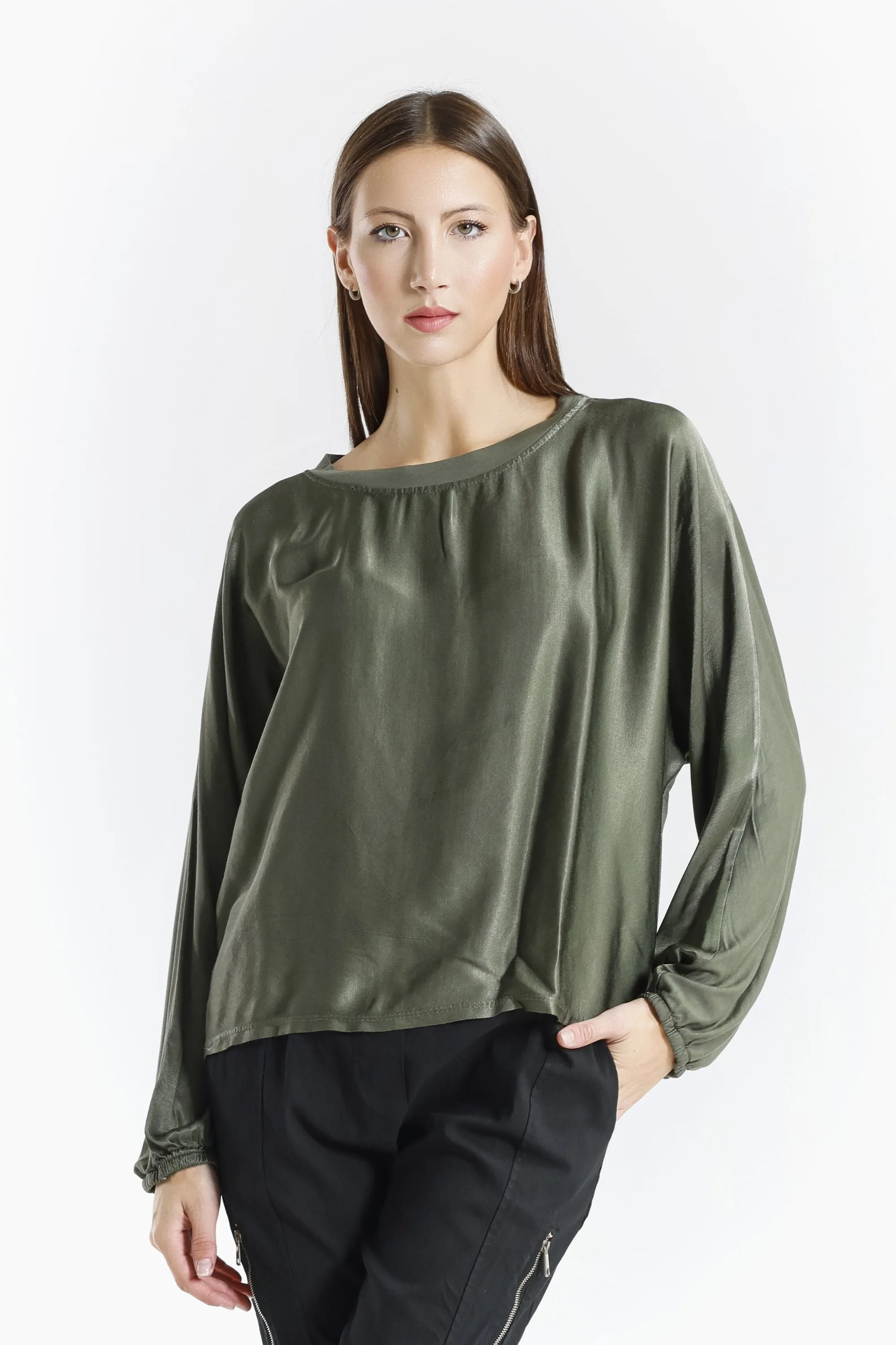 Tiara Viscose Sheen Blouse (BLS238)