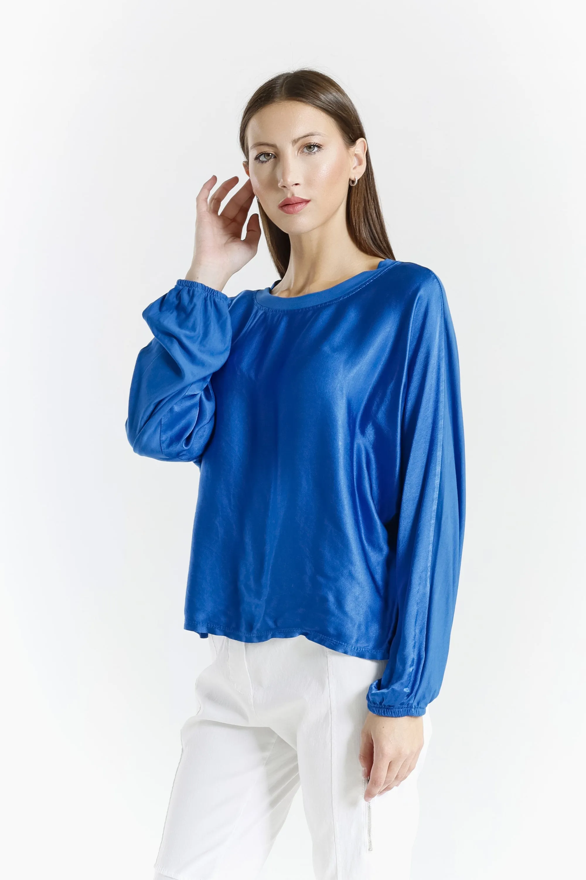 Tiara Viscose Sheen Blouse (BLS238)