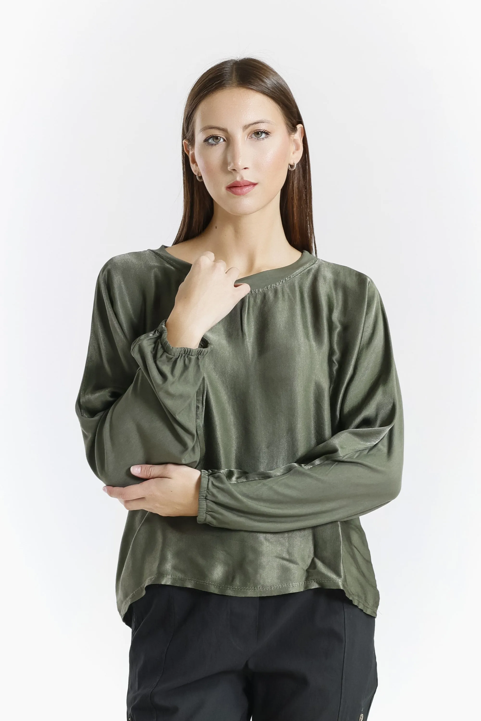 Tiara Viscose Sheen Blouse (BLS238)