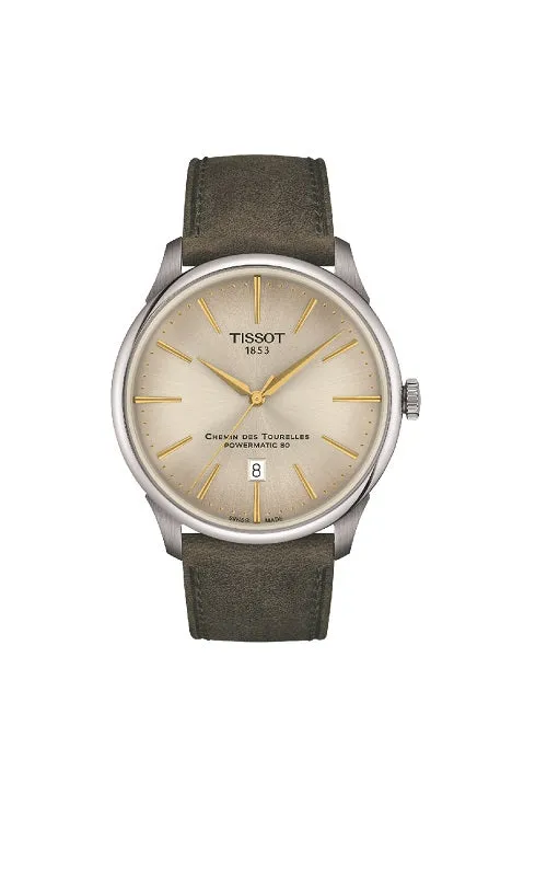 Tissot "Chemin des Tourelles" Powermatic 80  Mens Automatic watch T139.407.16.261.00