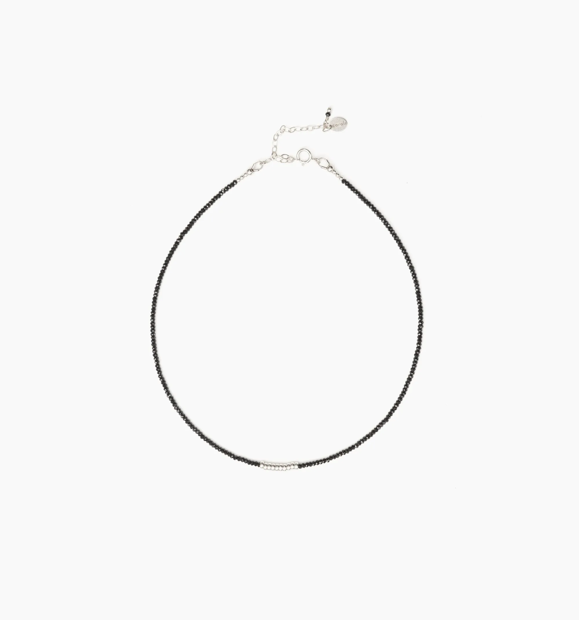 Tosca Choker Necklace ~ Black Spinel