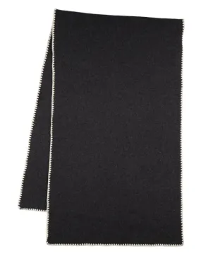 Toteme   Embroidered wool &amp; cashmere scarf 