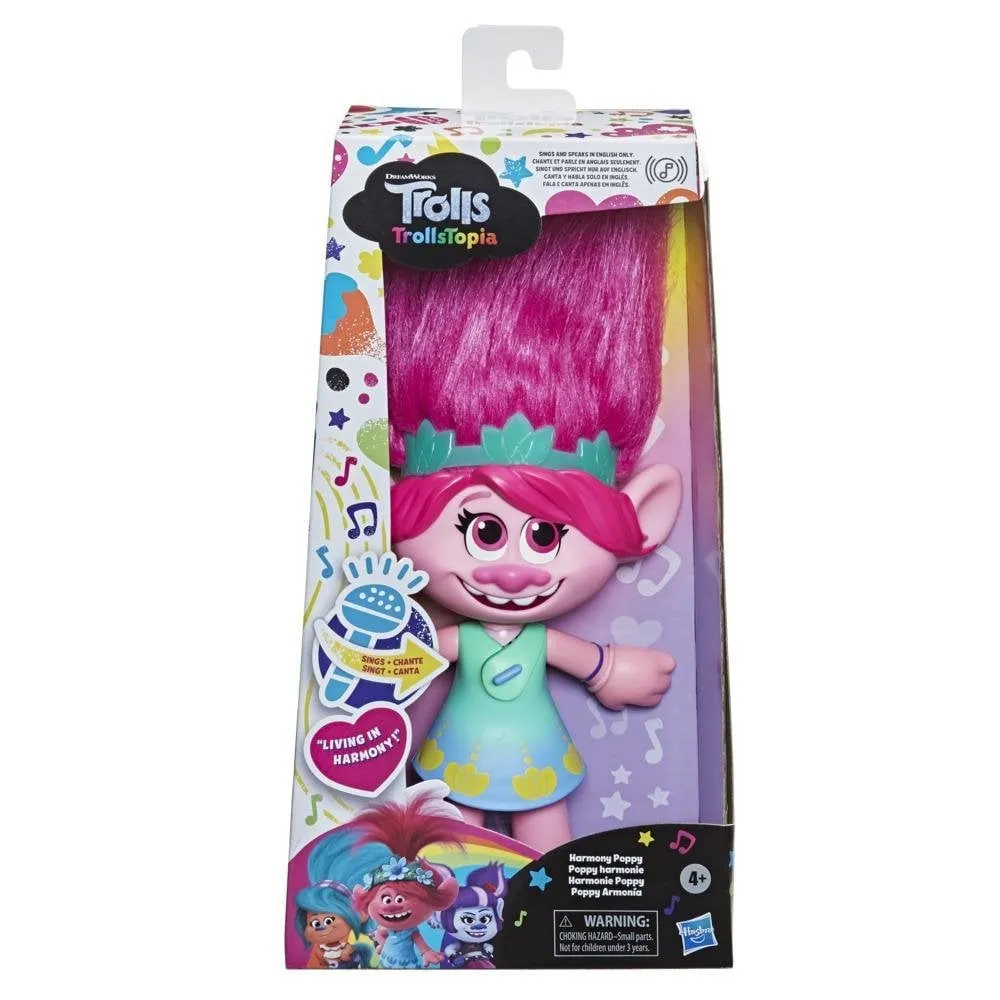 Trolls Harmony Poppy Childrens Kids Toy Playset Girls Boys Gift