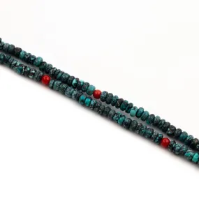 Turquoise Coral Choker Necklace