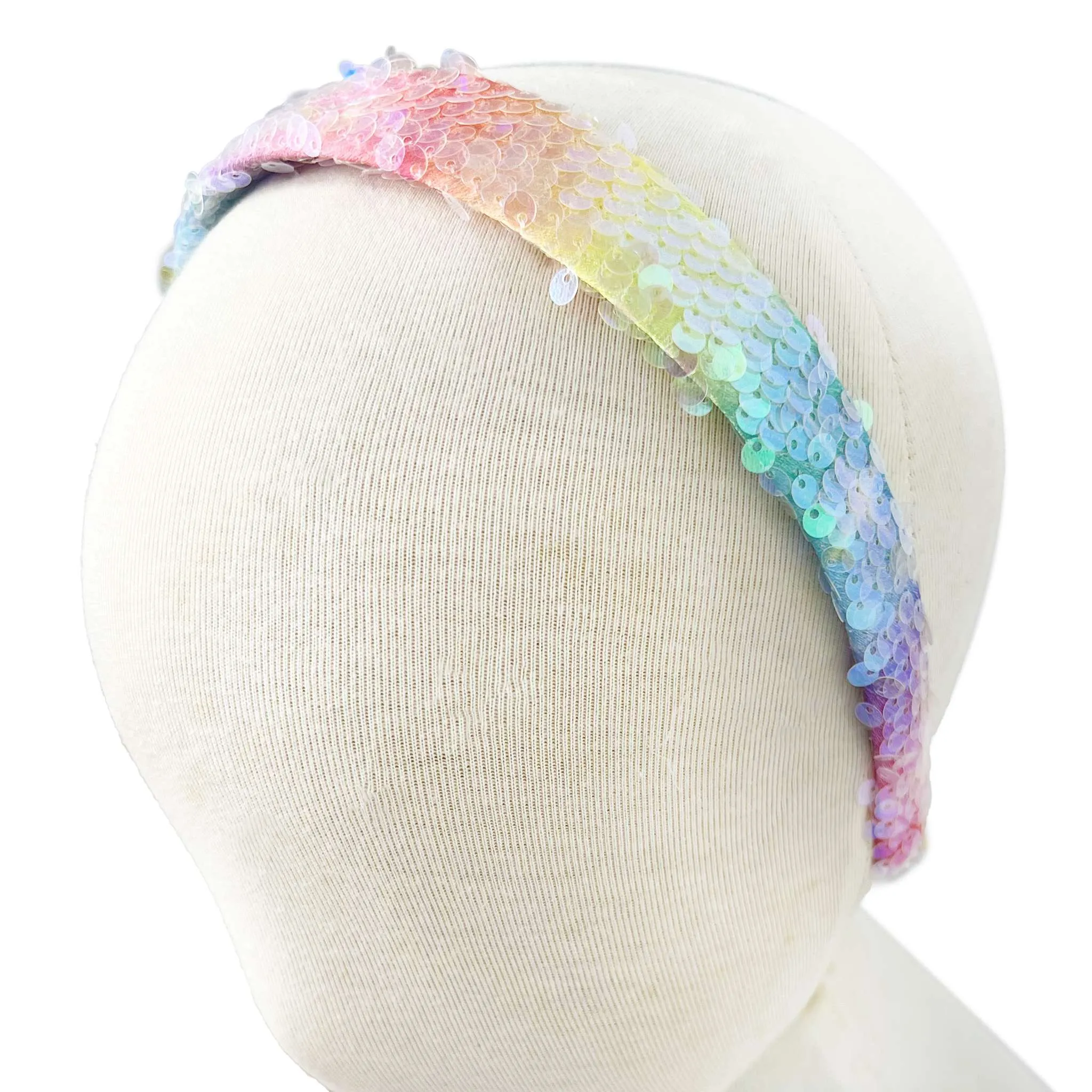 Unicorn Rainbow Sequin Headband