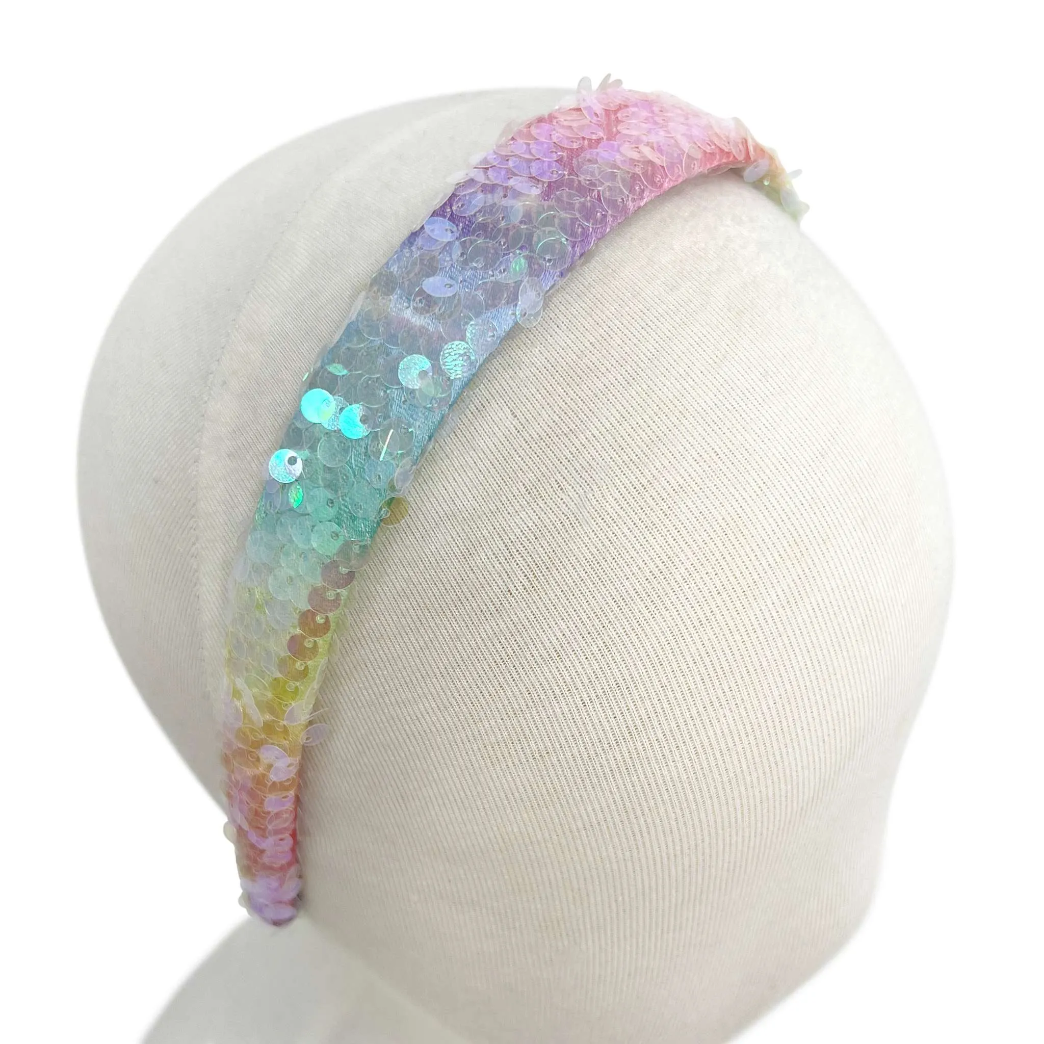 Unicorn Rainbow Sequin Headband