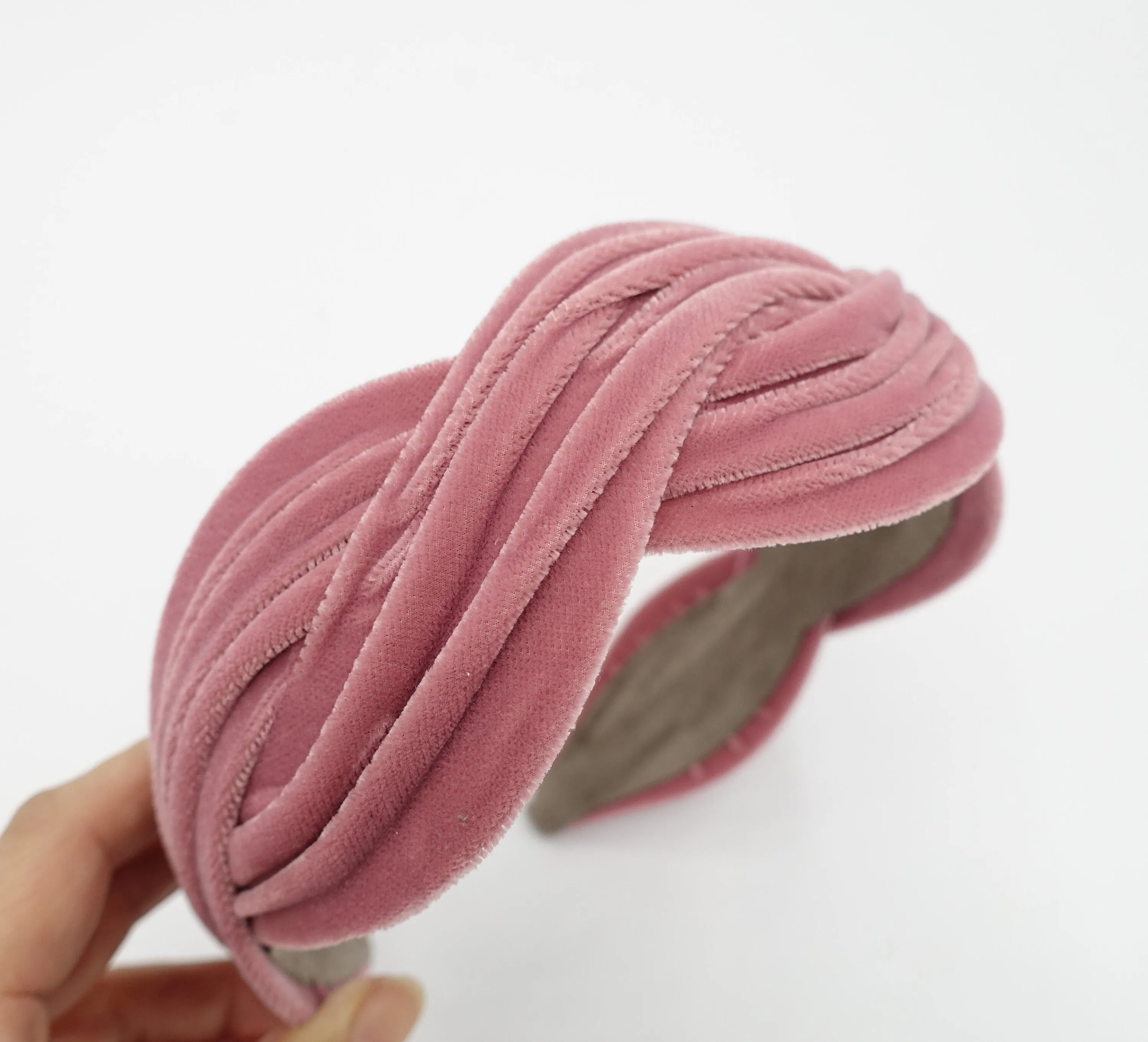 velvet wave headband for women