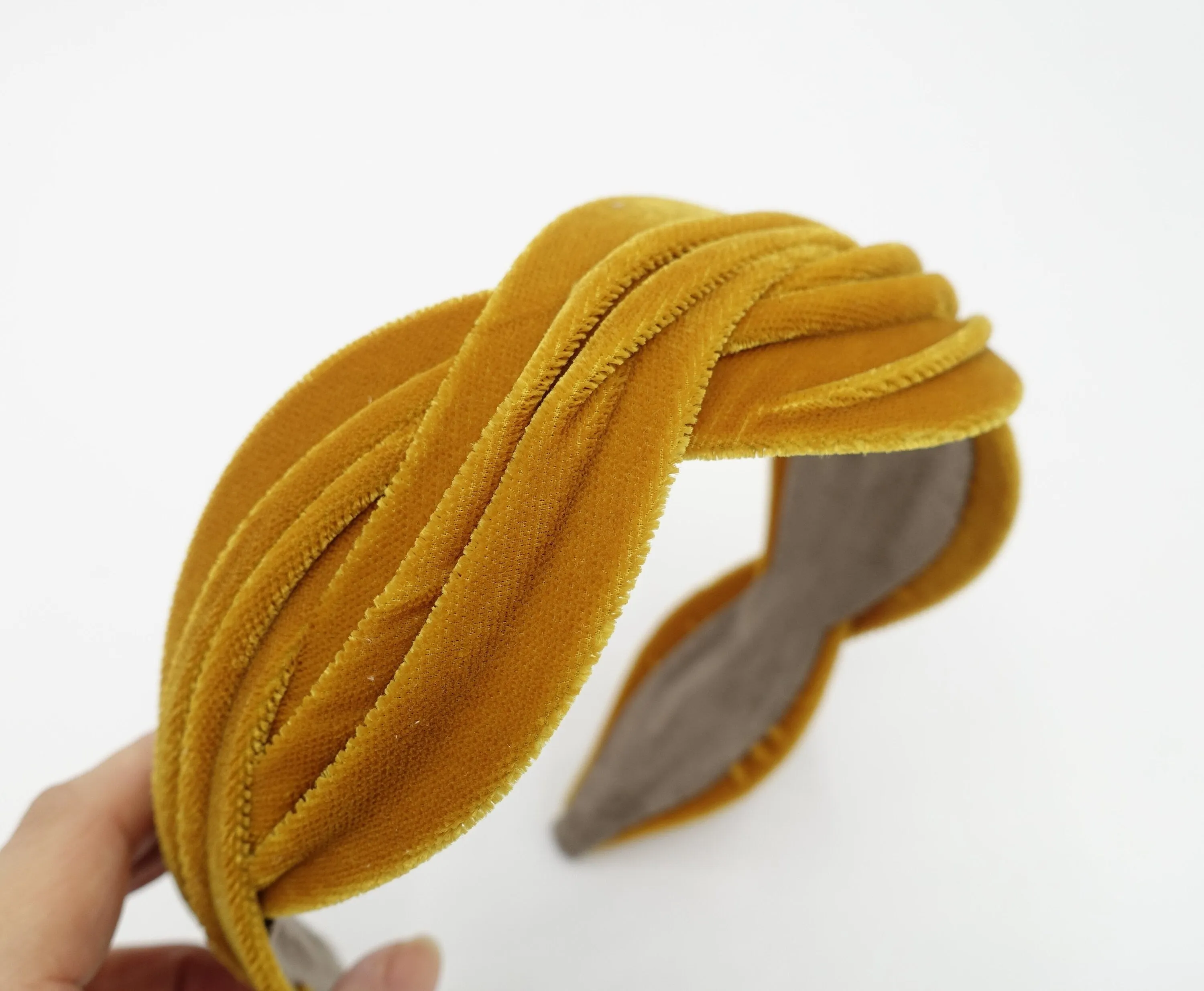 velvet wave headband for women