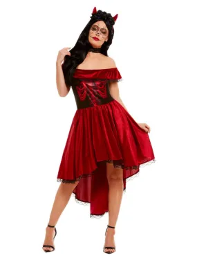 Womens Costume - Day Of The Dead Devil Costume